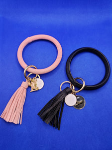 LEATHER KEYCHAIN WRISTLETS