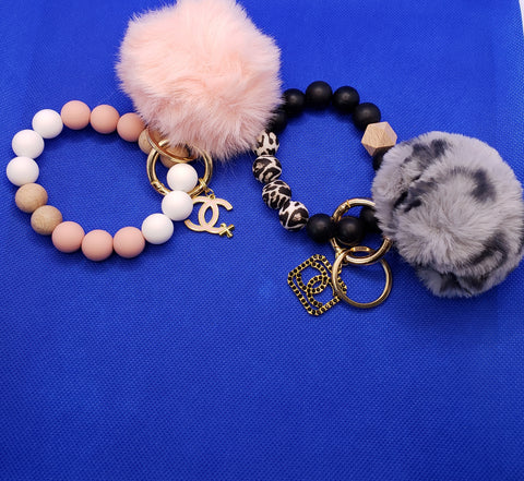 Silicone Keychain Wristlet