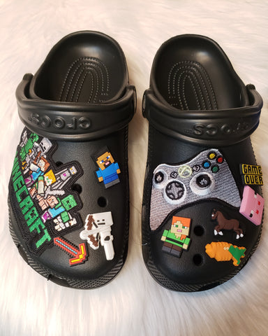 Boys Customized Crocs Size J4
